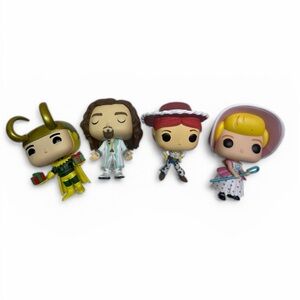 Funko Pop! Vinyl Figures - Gold, Green, Red, Blue